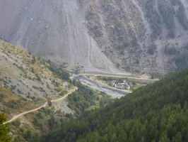 Ligne Maginot - LAUZAROUOTTE 1 - (Abri) - Vue sur l'avant poste et le hameau du Pra