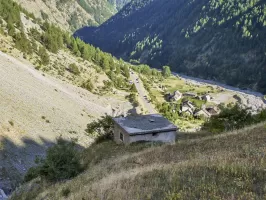 Ligne Maginot - LE PRA  - (Blockhaus pour arme infanterie) - Le hameau du Pra