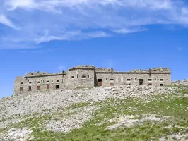 Ligne Maginot - PELOUSETTE (Casernement) - Vue d'ensemble