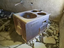 Ligne Maginot - PELOUSETTE - (Casernement) - Cuisinière VAILLANT (1903)