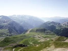 Ligne Maginot - PELOUSETTE - (Casernement) - Vue sur Les Fourches