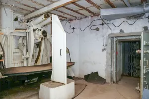 Ligne Maginot - RESTEFOND - (Ouvrage d'artillerie) - Bloc 6
Chambre de tir pour obusier de 75 mle 32
