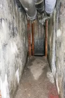 Ligne Maginot - RESTEFOND - (Ouvrage d'artillerie) - Galerie menant à la sortie de secours dans le bloc cheminée