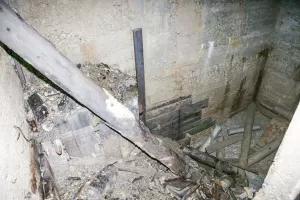 Ligne Maginot - RESTEFOND - (Ouvrage d'artillerie) - La partie inachevée de l'ouvrage