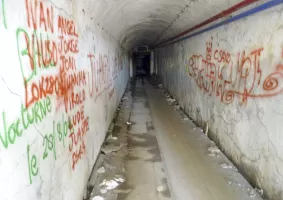 Ligne Maginot - RESTEFOND - (Ouvrage d'artillerie) - Galerie principale de l'ouvrage
