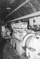 Ligne Maginot - RESTEFOND - (Ouvrage d'artillerie) - L'usine électrique dans son état d'origine