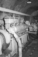 Ligne Maginot - RESTEFOND - (Ouvrage d'artillerie) - L'usine électrique dans son état d'origine