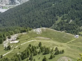 Ligne Maginot - ROCHER DU PRETRE - (Abri) - Vue sur Lauzarouotte