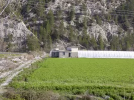 Ligne Maginot - BREC - (Stand de tir) - Les tirs s'effectuaient sur la falaise à moins de 100 mètres
