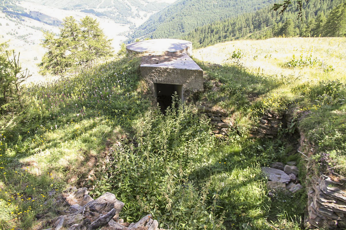 Ligne Maginot - CHANAROUX 1 - (Blockhaus pour arme infanterie) - Cette pilule est précédée d'une petite fosse