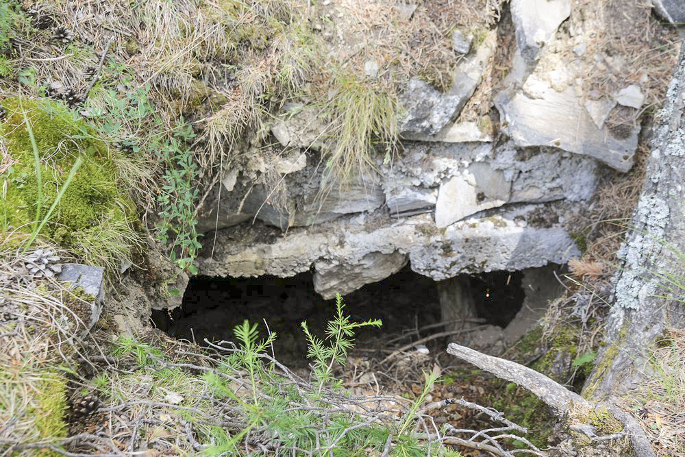 Ligne Maginot - FORT QUEYRAS 5 - (Abri) - Entrée gauche