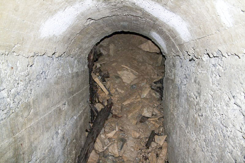 Ligne Maginot - LA RUA 7 - (Abri) - Accès vers la tranchée d'infanterie