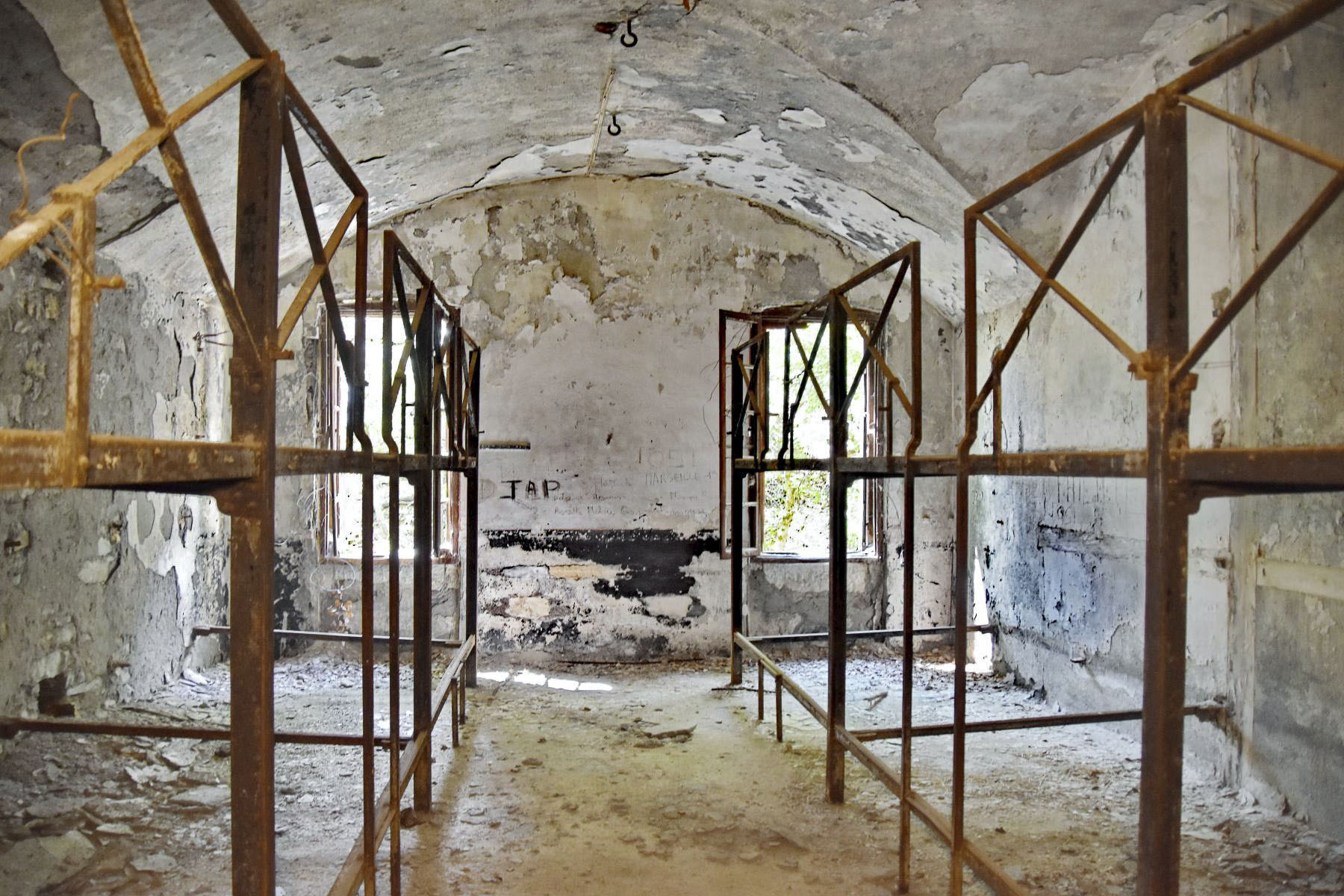Ligne Maginot - BATTERIE DES CAURRES - (Position d'artillerie préparée) - Une chambre