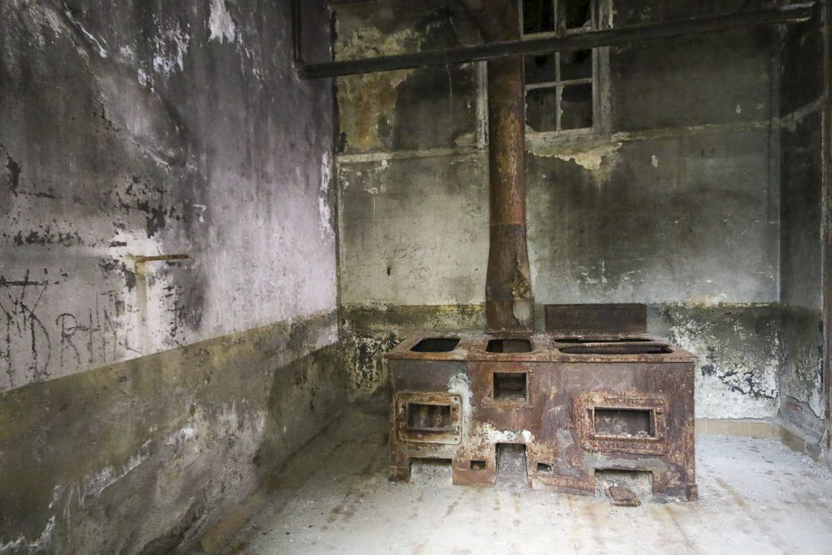Ligne Maginot - BATTERIE DES CAURRES - (Position d'artillerie préparée) - La cuisine