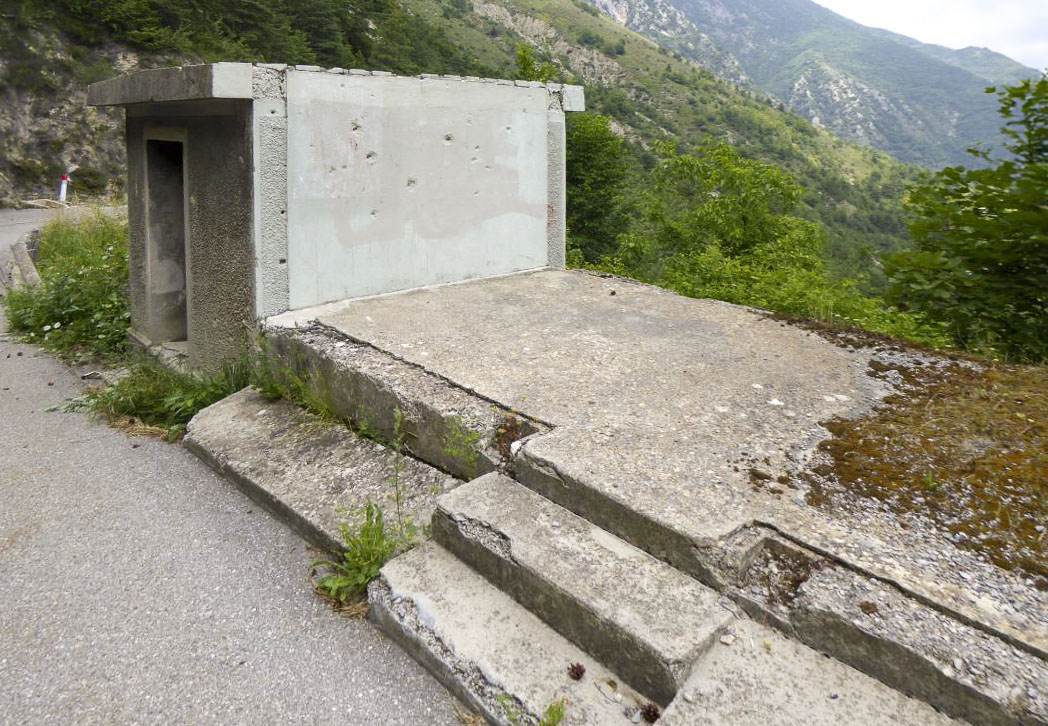 Ligne Maginot - COL DE BROUIS - (Barrage de Route) - 