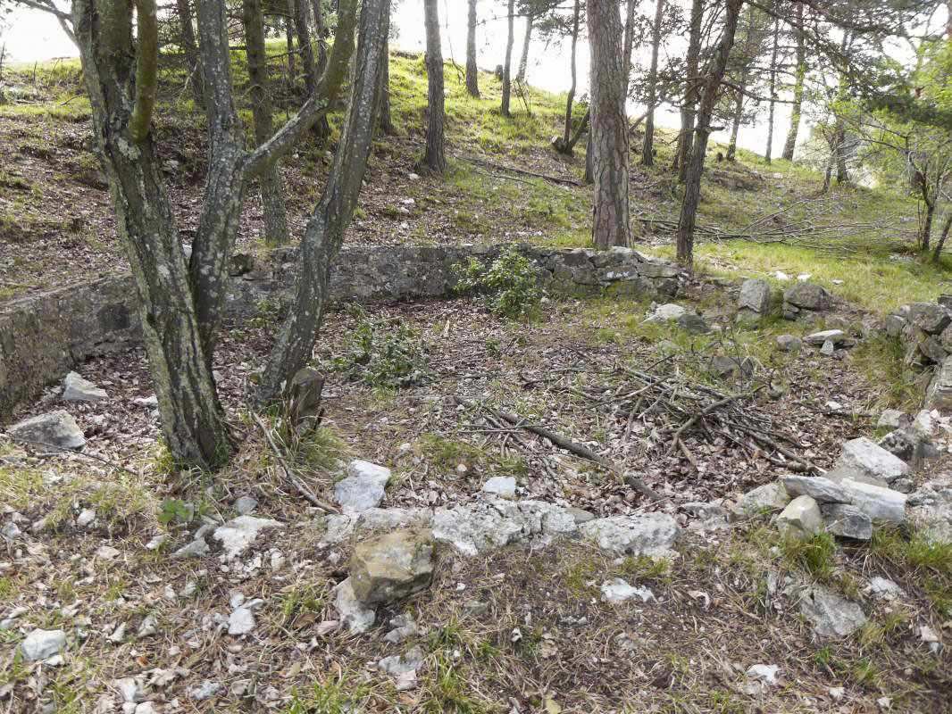 Ligne Maginot - CROIX DE COUGOULE - (Casernement) - Fondation circulaire 2