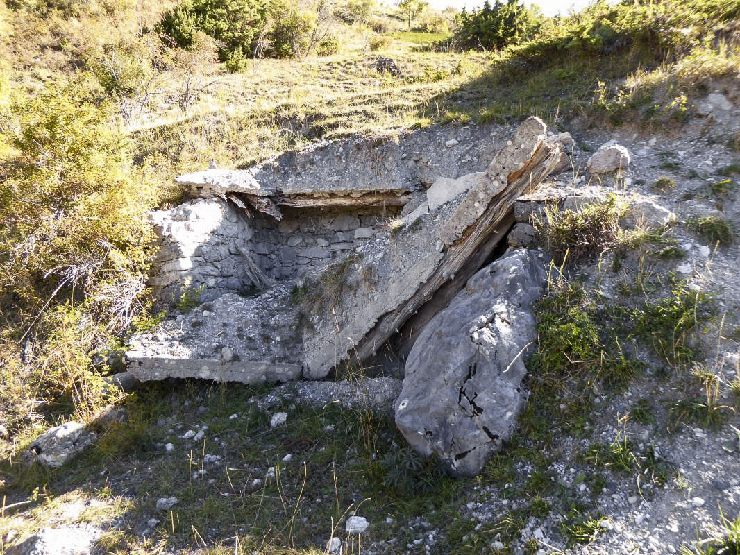 Ligne Maginot - SAINT OURS (13° BIE / 293° RALD) - (Position d'artillerie préparée) - Abri 3