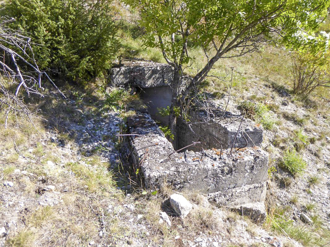 Ligne Maginot - SAINT OURS (13° BIE / 293° RALD) - (Position d'artillerie préparée) - Abri 6