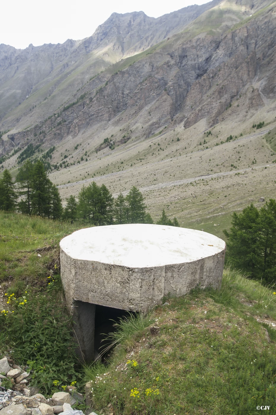 Ligne Maginot - PA DES SAGNES 2 - (Blockhaus pour arme infanterie) - L'entrée