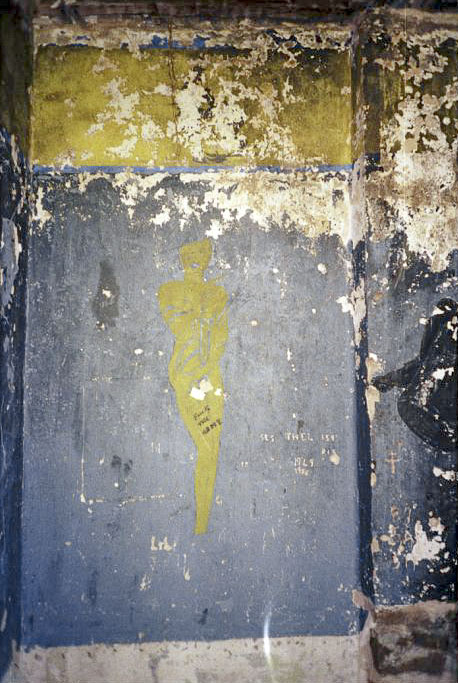 Ligne Maginot - FOURCHES - (Casernement) - Peinture murale