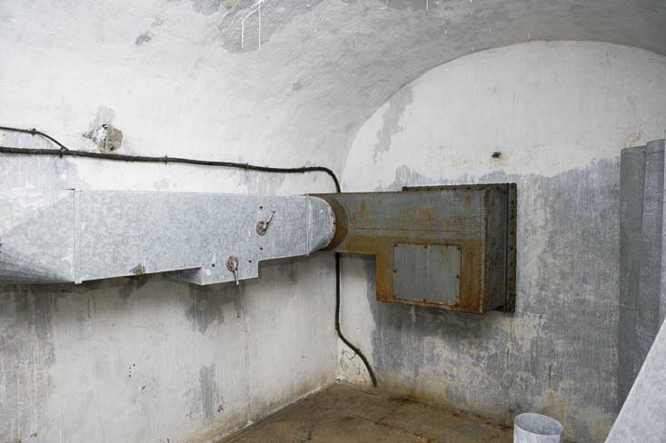 Ligne Maginot - GRANGES COMMUNES - (Ouvrage d'infanterie) - La ventilation