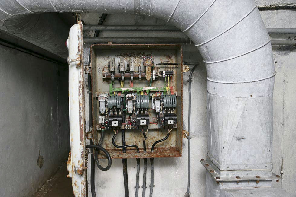Ligne Maginot - GRANGES COMMUNES - (Ouvrage d'infanterie) - La ventilation