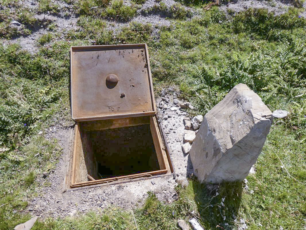 Ligne Maginot - GRANGES COMMUNES (Regard de sectionnement 1) - Vanne de coupure 1