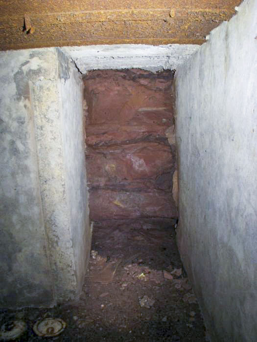 Ligne Maginot - SCHIMBERG (SOUS-SECTEUR BITCHE - 37° RIF) - (PC de Sous-Secteur) - Amorce de galerie
