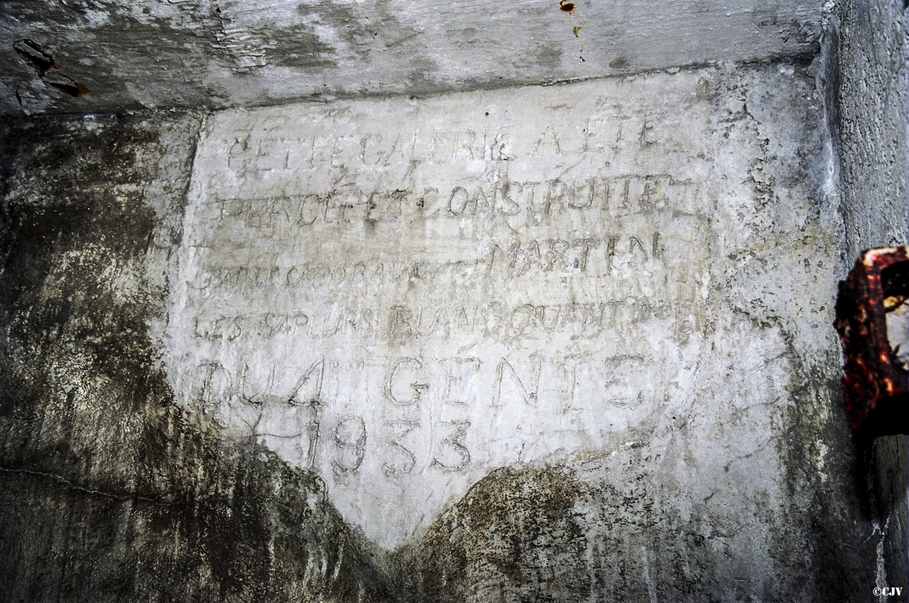 Ligne Maginot - LA MOUTIERE (73° BAF) - (Abri) - En mémoire des constructeurs