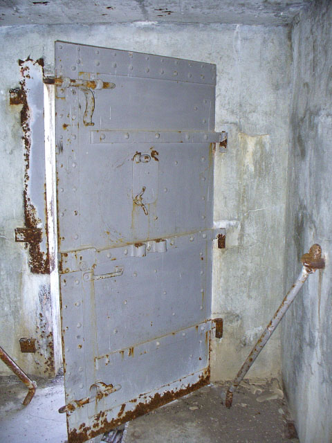 Ligne Maginot - LA MOUTIERE (73° BAF) - (Abri) - Porte d'un abri, côté intérieur