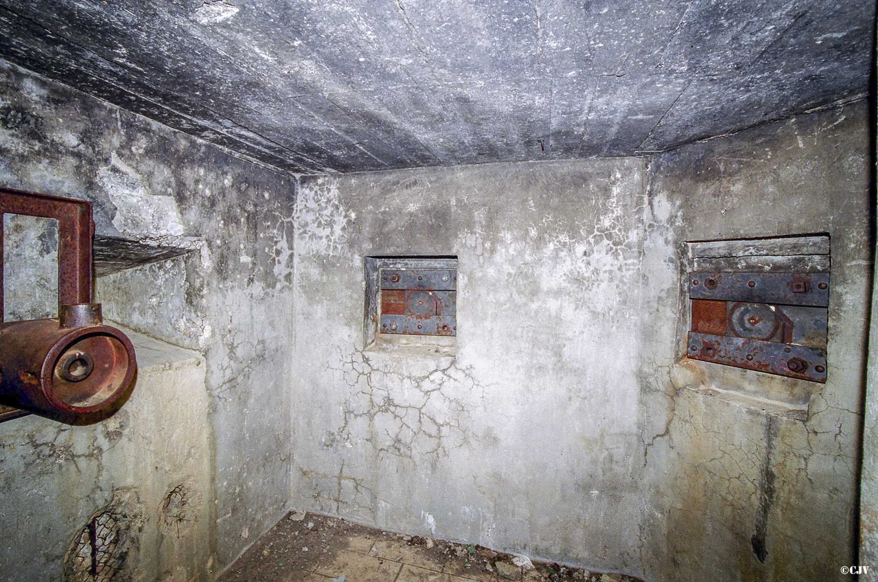 Ligne Maginot - LES FOURCHES (FO) - (AVANT POSTE) - (Ouvrage d'infanterie) - Bloc 6