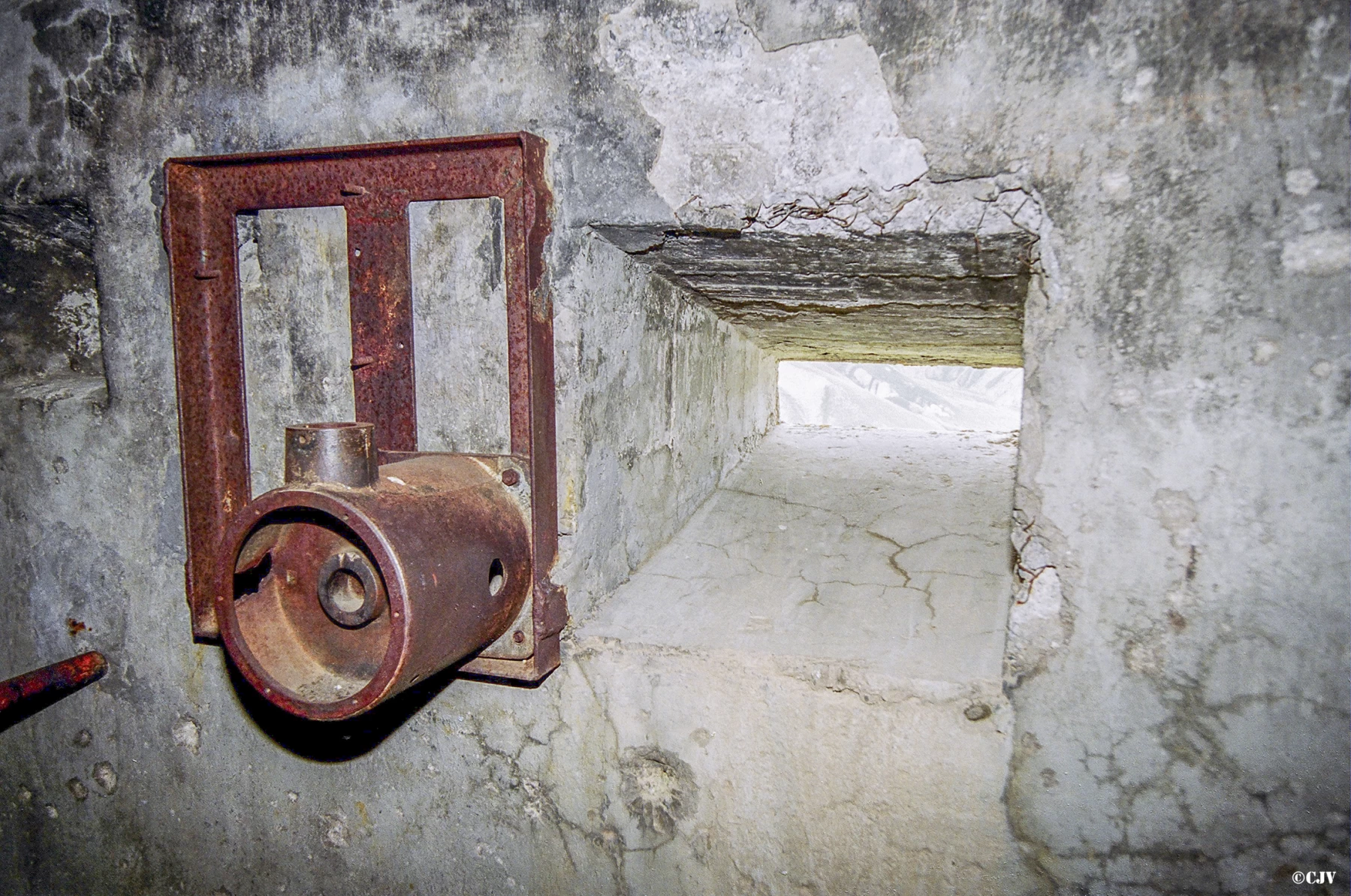 Ligne Maginot - LES FOURCHES (FO) - (AVANT POSTE) - (Ouvrage d'infanterie) - Bloc 6