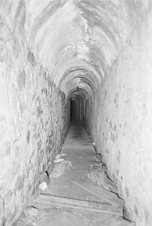 Ligne Maginot - LES FOURCHES (FO) - (AVANT POSTE) - (Ouvrage d'infanterie) - La galerie partant de bloc 6