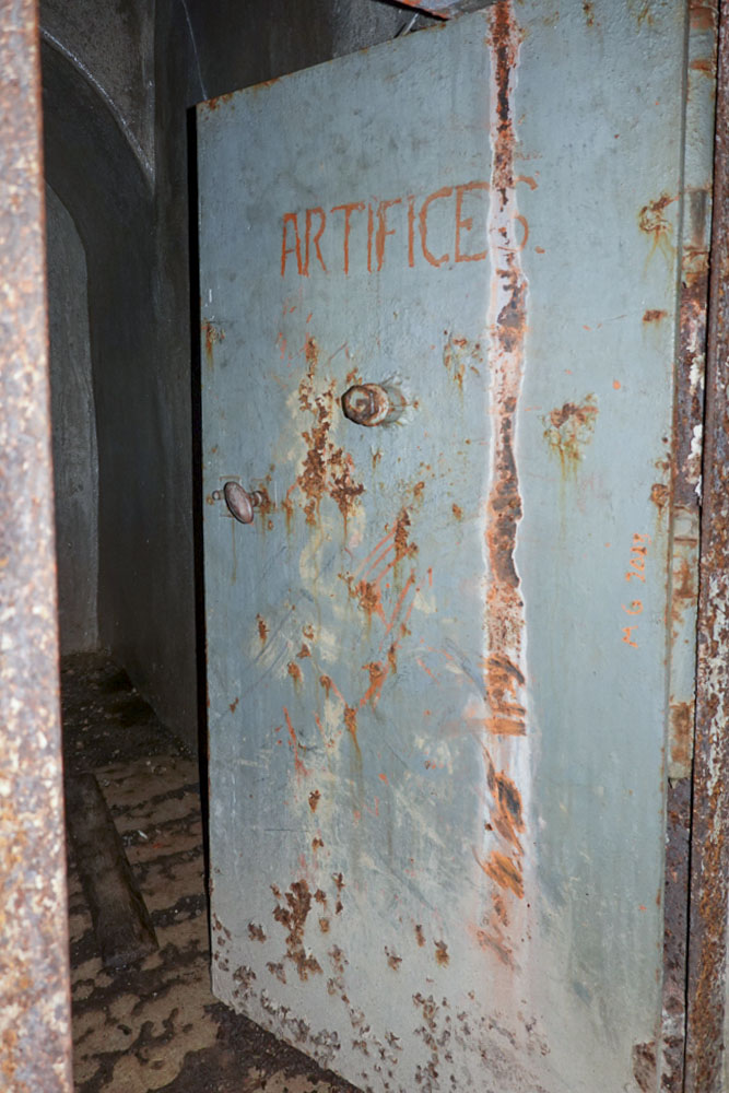 Ligne Maginot - LES FOURCHES (FO) - (AVANT POSTE) - (Ouvrage d'infanterie) - Local aux artifices