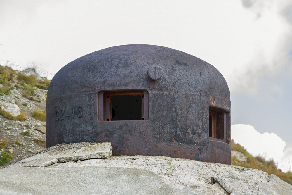 Ligne Maginot - RESTEFOND - (Ouvrage d'artillerie) - Bloc 4
Cloche GFM. Noter le marquage 'C2-15'