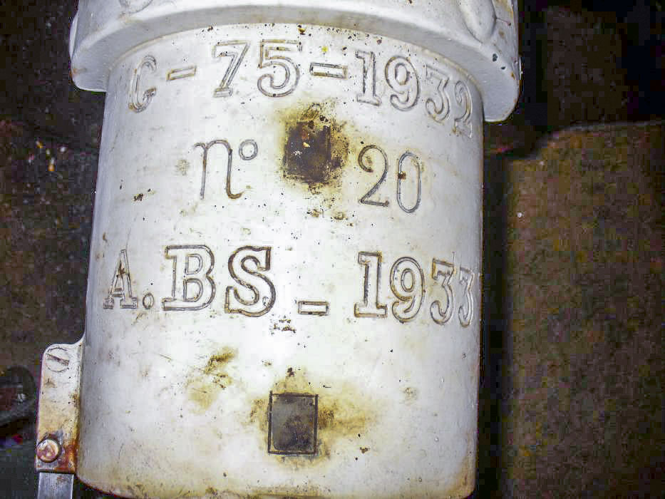 Ligne Maginot - RESTEFOND - (Ouvrage d'artillerie) - Bloc 6
Obusier de 75-32