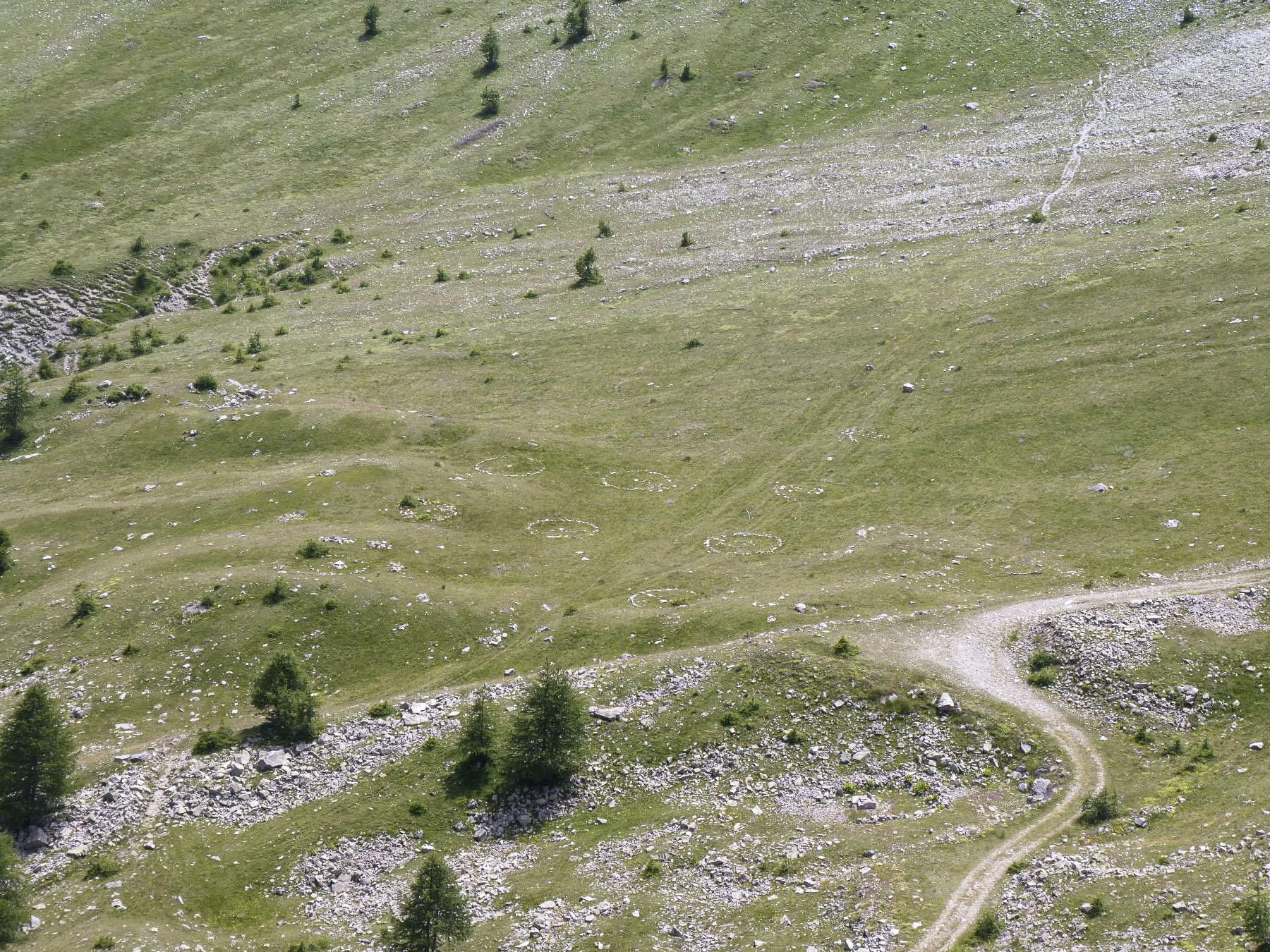 Ligne Maginot - ROCHER DU PRETRE - (Abri) - Le camp de marabout qui logeait la main-d’œuvre militaire pour les travaux du secteur