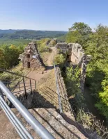 Ligne Maginot - FALKENSTEIN  CHATEAU - (Observatoire d'artillerie) - Logis central