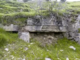 Ligne Maginot - CIME DE BACOUN - (Position d'artillerie préparée) - Emplacement