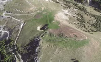 Ligne Maginot - CIME de BACOUN - (Position d'artillerie préparée) - Cime de Bacoun