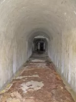 Ligne Maginot - COL DE CROUS (C) - (Ouvrage d'infanterie) - Galeries et caserne