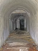 Ligne Maginot - COL DE CROUS (C) - (Ouvrage d'infanterie) - Galeries et caserne