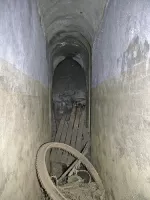 Ligne Maginot - COL DE CROUS (C) - (Ouvrage d'infanterie) - Galerie vers l'entrée (pas construit)