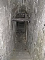Ligne Maginot - COL DE CROUS (C) - (Ouvrage d'infanterie) - Galeries et caserne