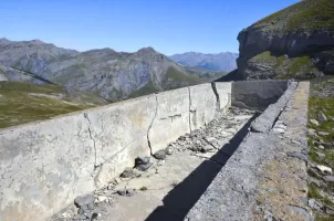 Ligne Maginot - COL DE CROUS (C) - (Ouvrage d'infanterie) - Citerne bétonnée vraisemblablement utilisée lors de la construction de l'ouvrage