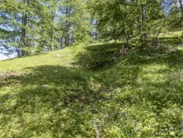 Ligne Maginot - COL DES MOULINÉS - (Position d'artillerie préparée) - Autres emplacements en remontant vers le Rocher de Moulinés