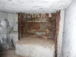 Ligne Maginot - E8 - GUILLAUMES - (Casemate d'infanterie - Simple) - Le créneau pour canon AC 25