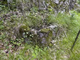 Ligne Maginot - ISOLA - (Ouvrage d'infanterie) - Abreuvoir devant l'entrée du bloc 2