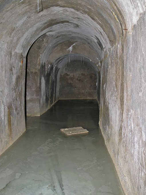 Ligne Maginot - COL DE CROUS (C) - (Ouvrage d'infanterie) - Galeries et caserne