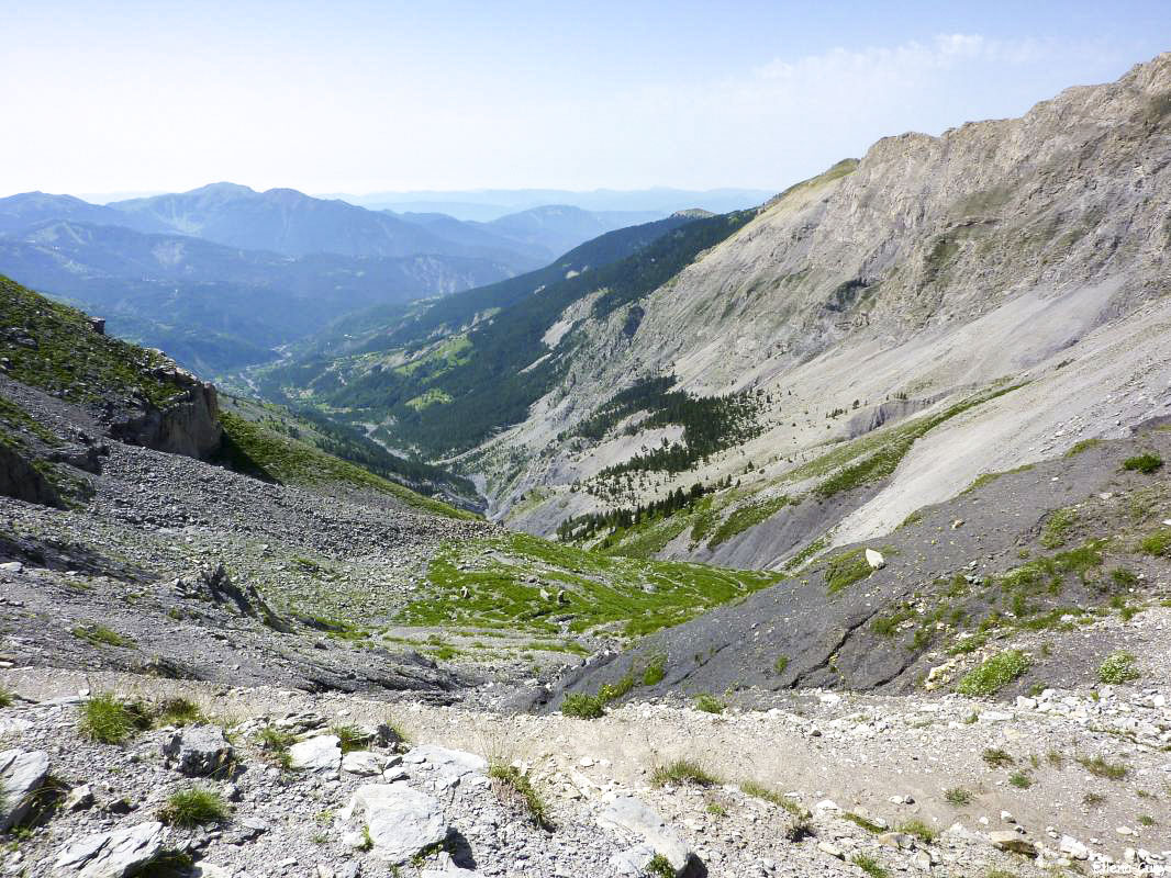 Ligne Maginot - COL DE CROUS (C) - (Ouvrage d'infanterie) - Vue vers l'arrière
